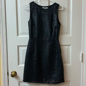 BB Dakota black faux leather dress size 2